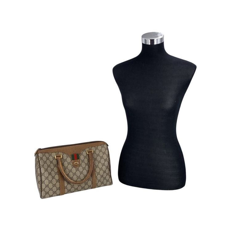 Gucci Vintage Cloth Handbag Ophidia imagen 3