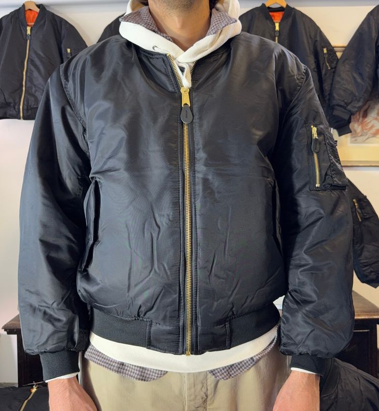 black bomber jacket 2