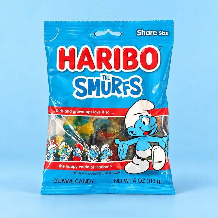 Haribo The Smurfs Gummi Candy