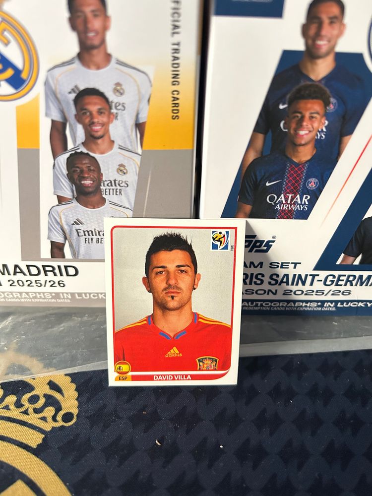 Panini David Villa sudafrica 2010 cromo product image
