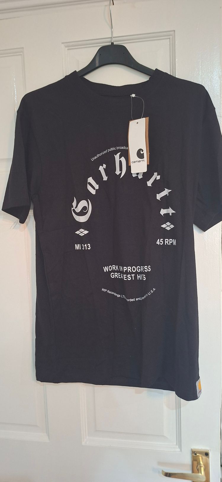 Carhartt Black Loose Fit T-Shirt  Size S image 1