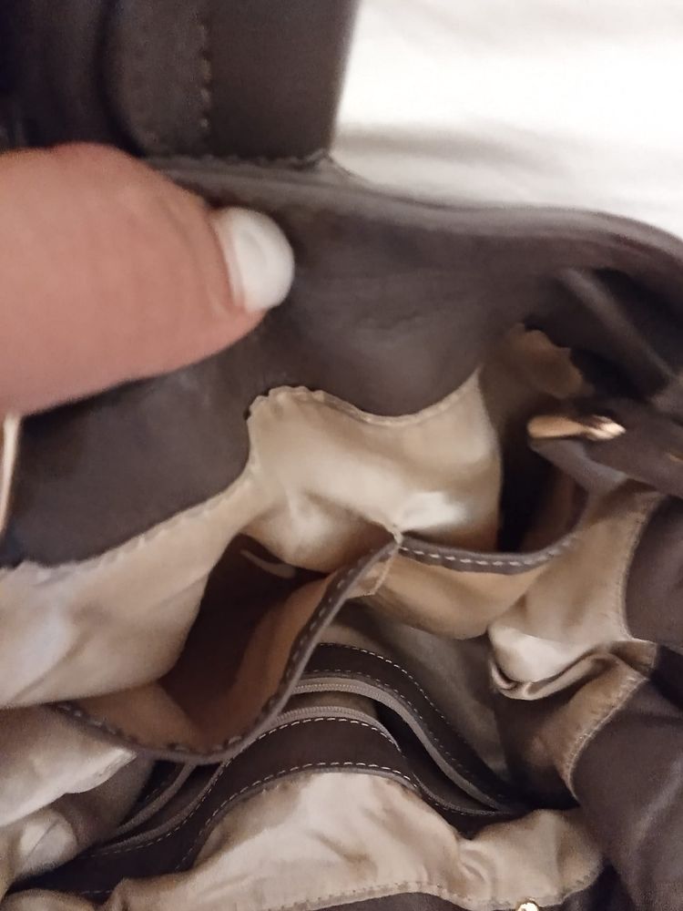 Fringed Leather Handbag farenella italia 6