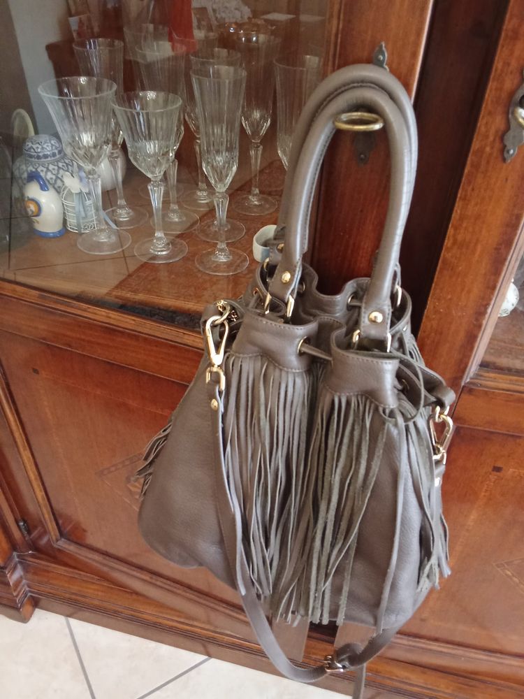 Other Fringed Leather Handbag farenella italia product image