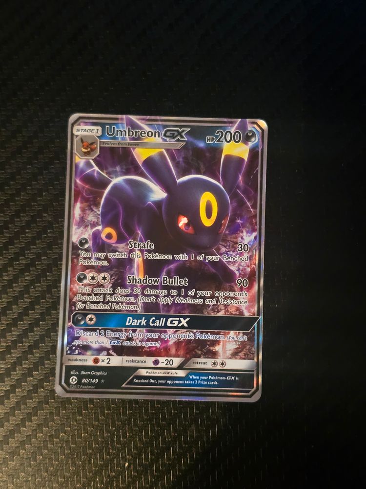 Pokémon Umbreon Gx Pokémon Card product image