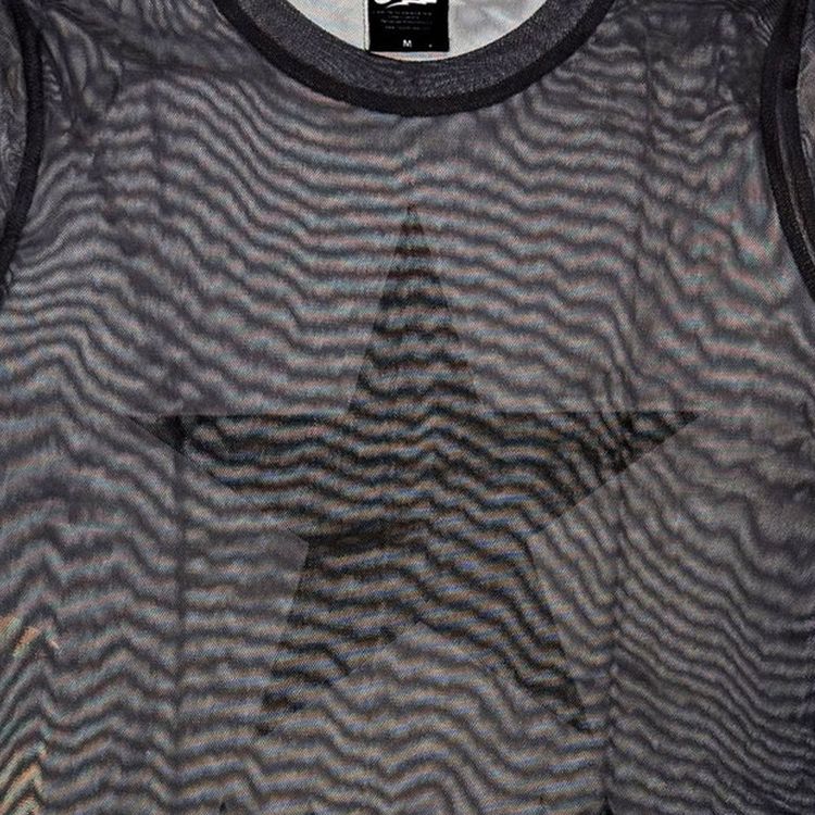 David Bowie Blackstar Mesh Crop Top image 3