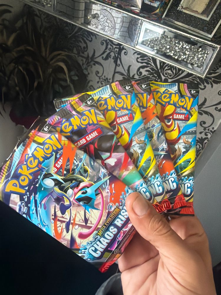 Pokemon 5 chaos rising packs product image