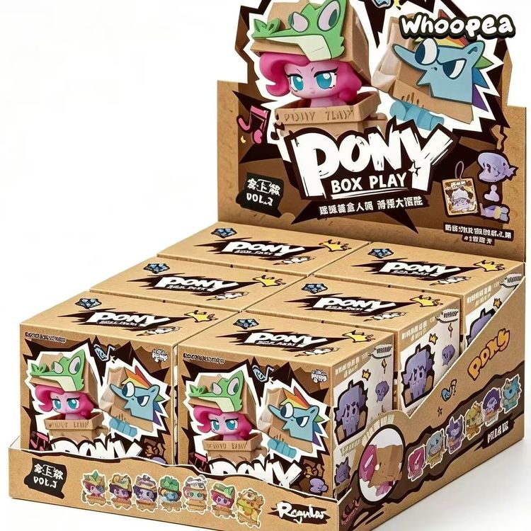Whoopea Pony Box Play Collectible Figures image 1