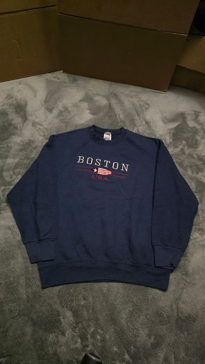 Fruit Of The Loom Boston Usa Sweatshirt
