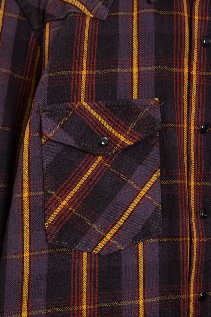 Avirex Long Sleeve Checkered Flannel Shirt (M) image 2