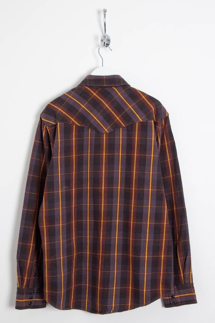 Avirex Long Sleeve Checkered Flannel Shirt (M) image 5