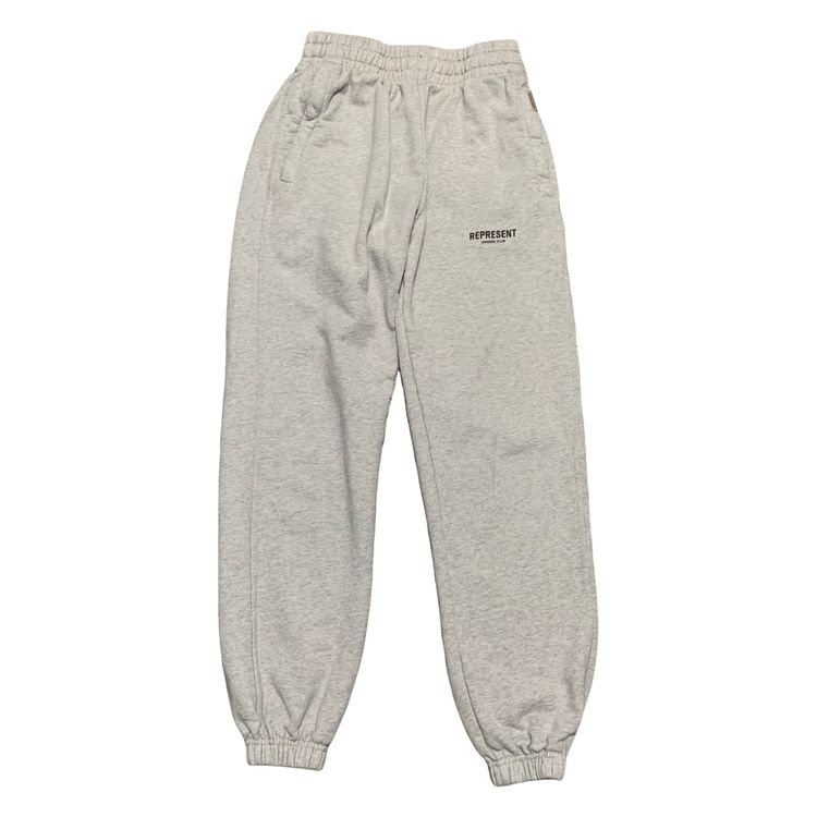 Represent XS Joggers Owners Club Grey Sweatpants Bottoms