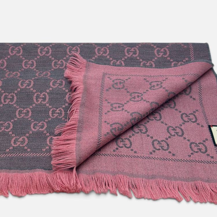 Sciarpa GG in lana Jacquard image 6