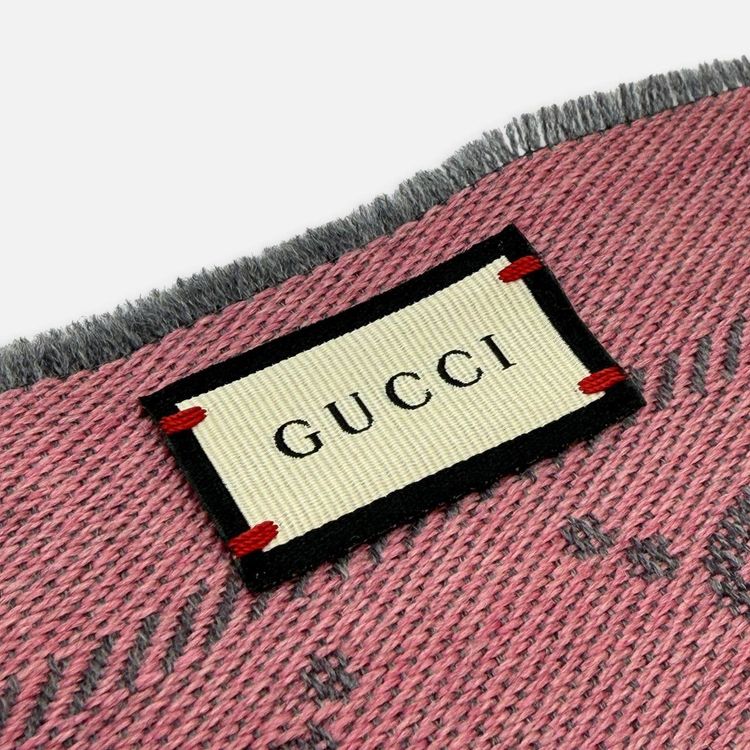 Sciarpa GG in lana Jacquard image 3