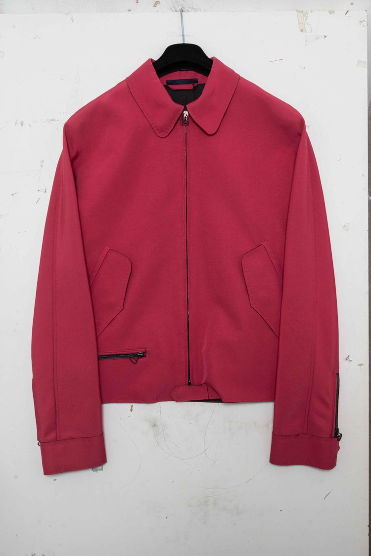 Lanvin Paris Technical Triacetate Bomber Harrington Jacket