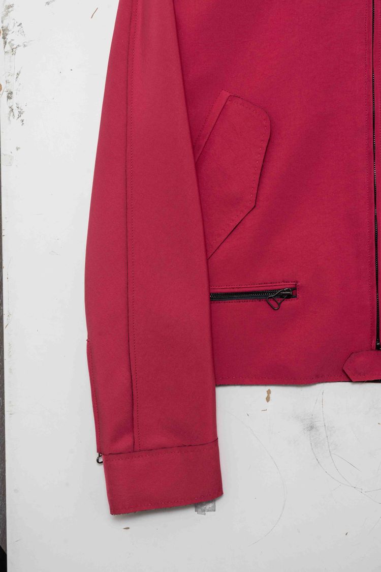 Lanvin Paris Technical Triacetate Bomber Harrington Jacket image 2