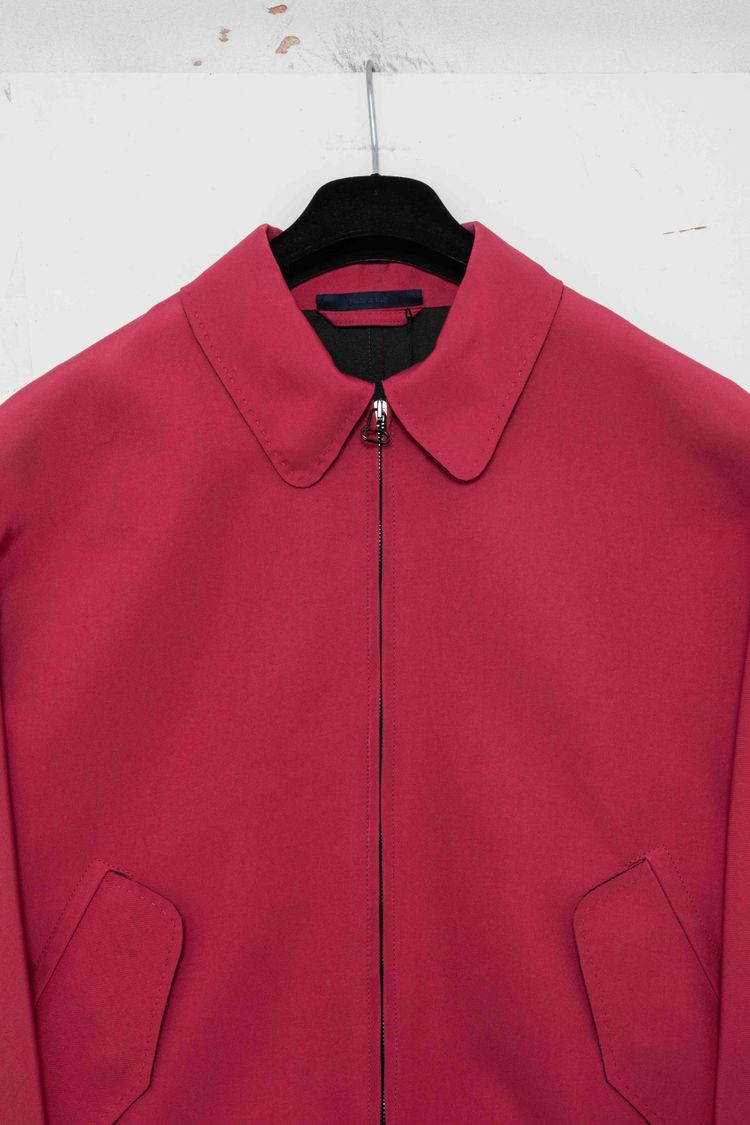 Lanvin Paris Technical Triacetate Bomber Harrington Jacket image 7