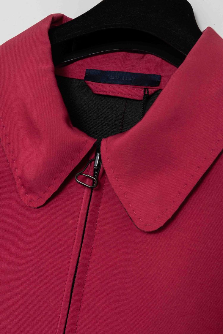 Lanvin Paris Technical Triacetate Bomber Harrington Jacket image 15