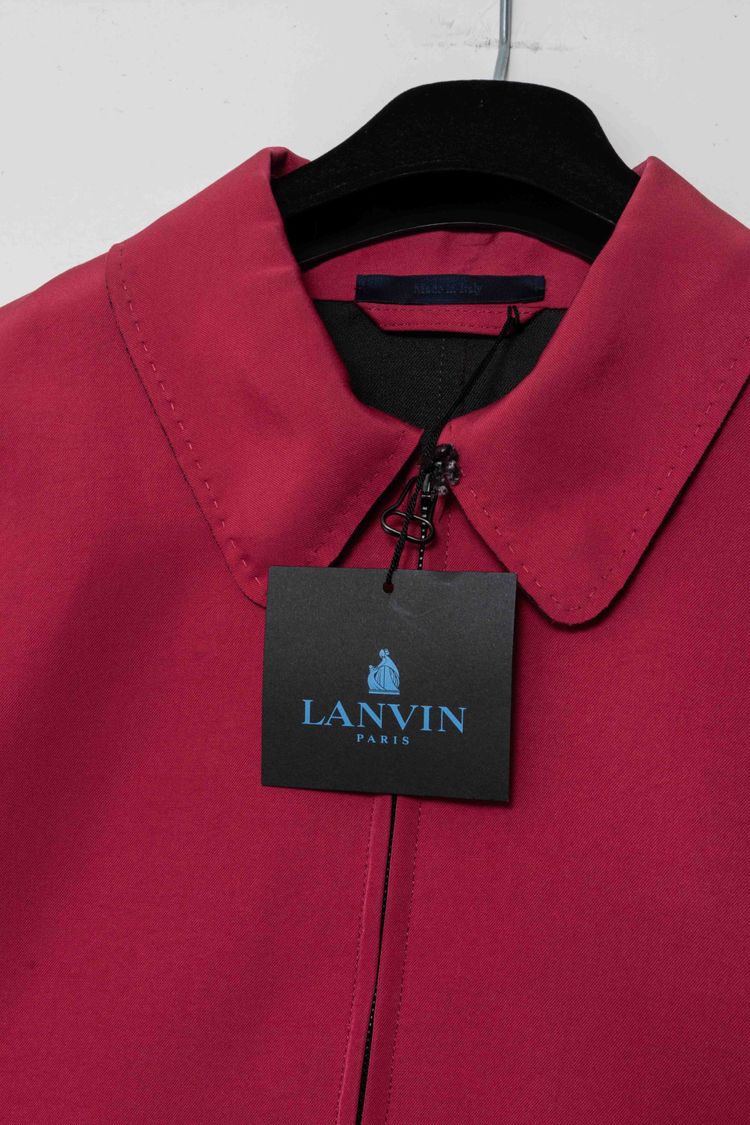 Lanvin Paris Technical Triacetate Bomber Harrington Jacket image 4
