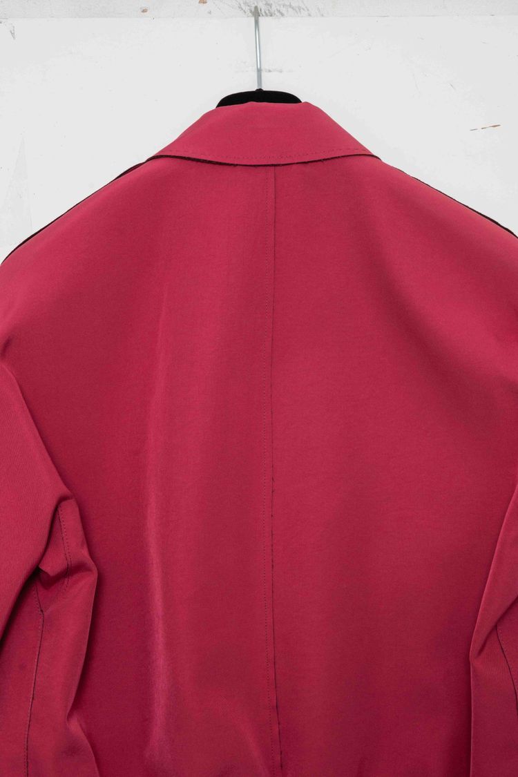 Lanvin Paris Technical Triacetate Bomber Harrington Jacket image 14