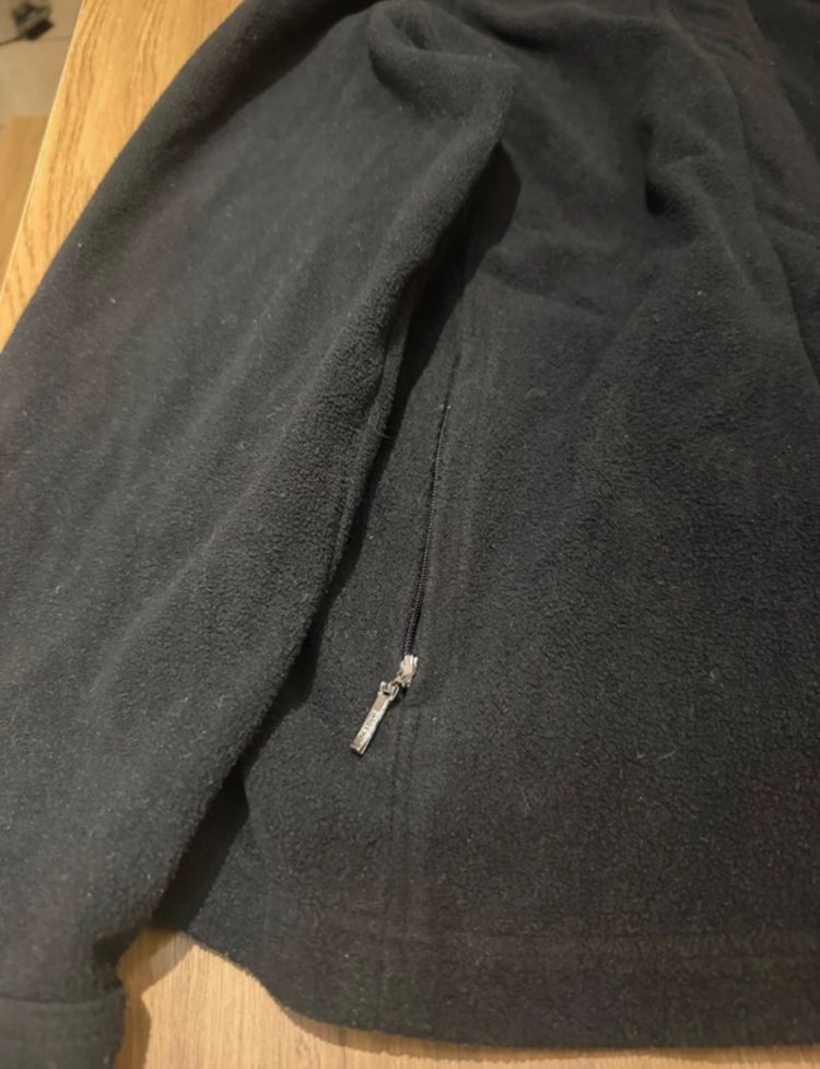 Lacoste Black Fleece Zip-Up Hoodie imagen 5