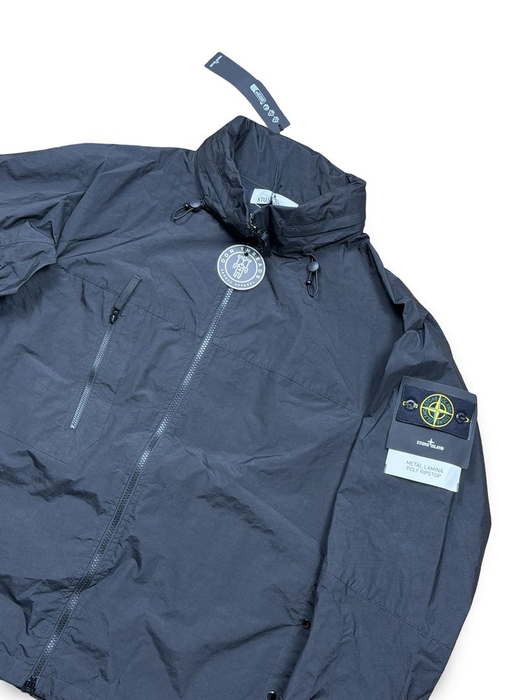 Immagine di Stone Island Black Metal Lamina Poly Ripstop 3