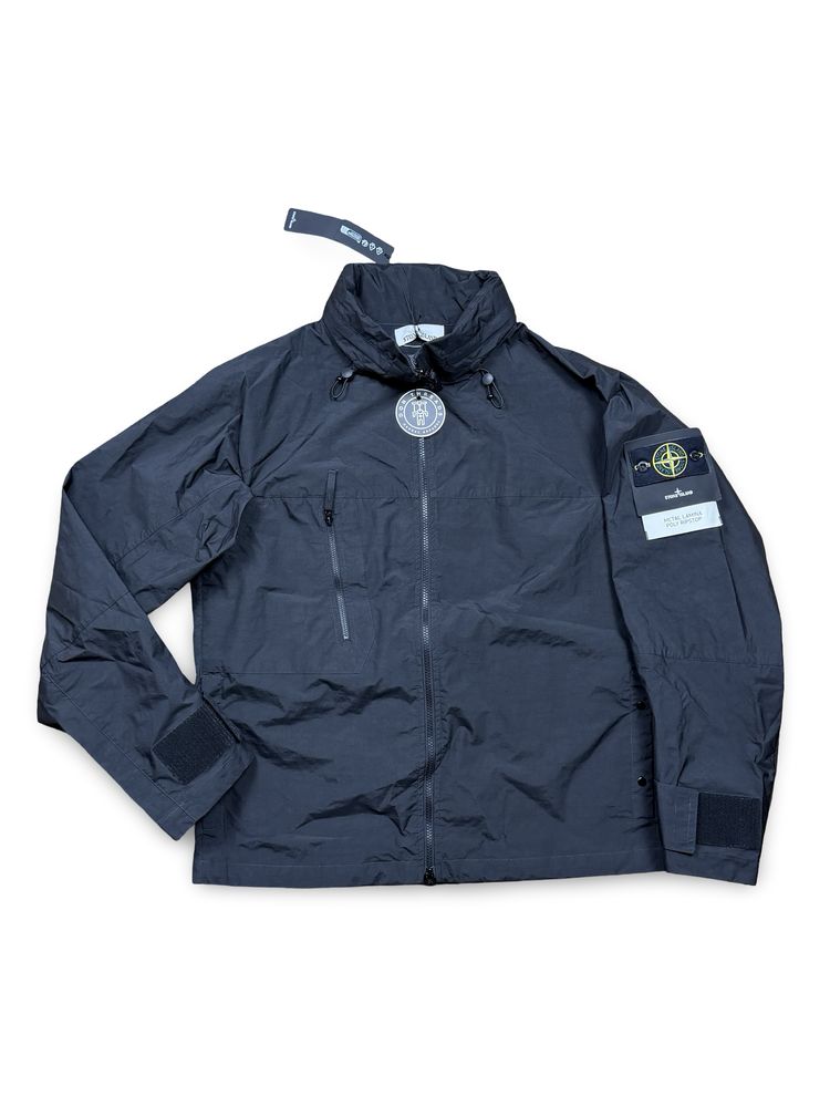 Stone Island Black Metal Lamina Poly Ripstop