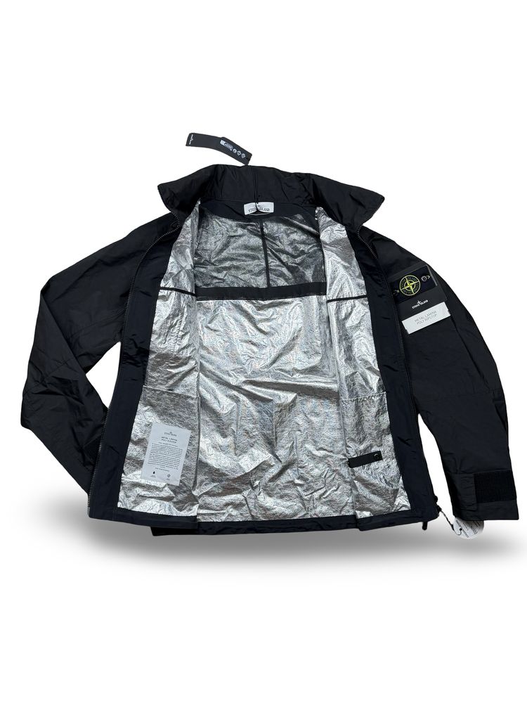 Immagine di Stone Island Black Metal Lamina Poly Ripstop 7