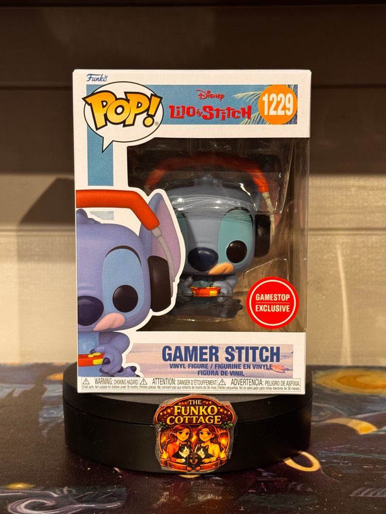 Funko Pop Gamer Stitch Vinyl Figure