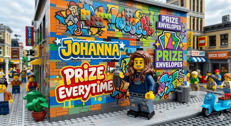 Lego Prize Envelopes  