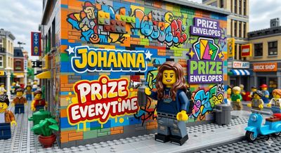 Lego Prize Envelopes