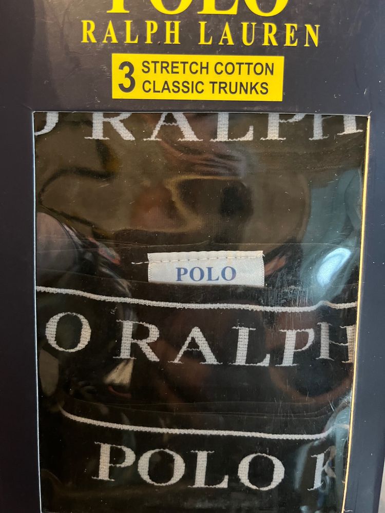 Polo Ralph Lauren Stretch Cotton Classic Trunks 3 Pack