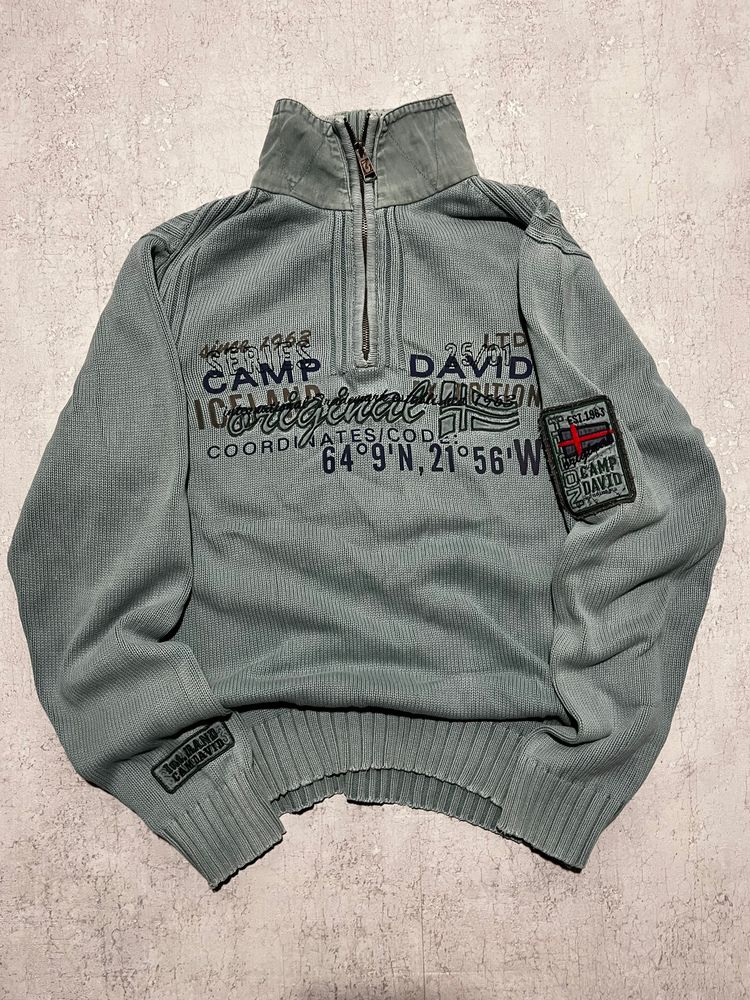 Camp david bluza jasnoniebieska