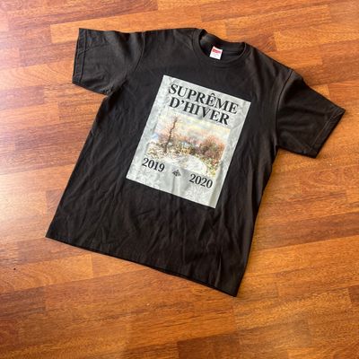 Supreme D'Hiver Tee Black Taglia M (Nuova)