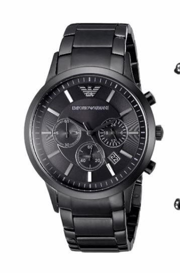 Emporio Armani AR2453 Black Matte Chronograph