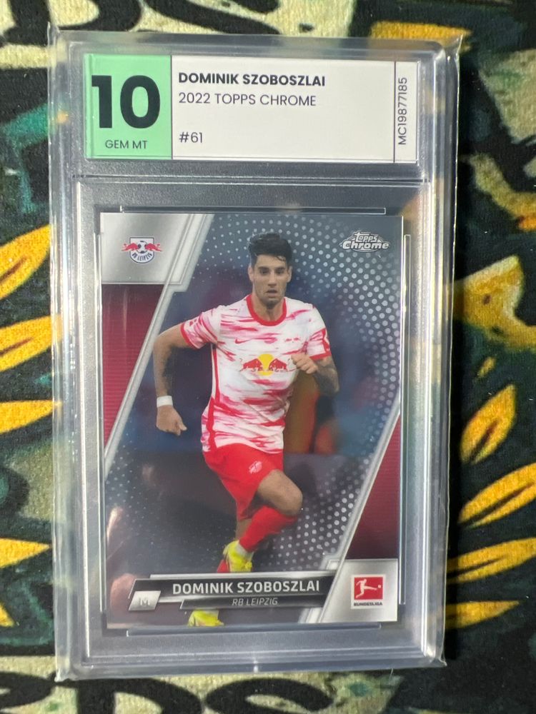Dominik Szoboszlai 2022 Topps Chrome Soccer Card