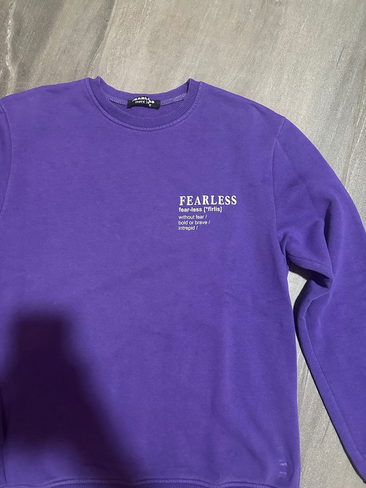Other Purple Sweatshirt With Text Print product image