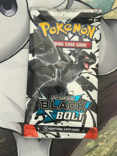Pokémon Scarlet & Violet Black Bolt Trading Card Game Booster Pack