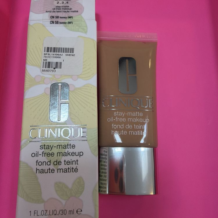 Clinique Stay Matte Oil Free Makeup CN 58 Honey 30ml BN Sealed image 1