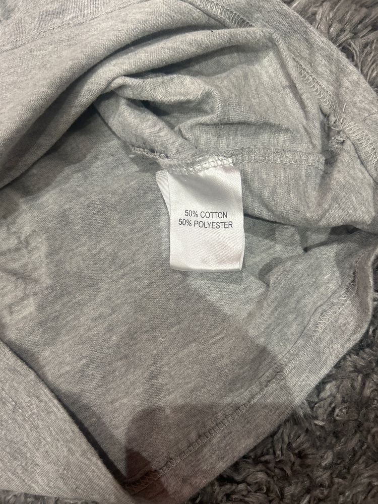 Denim Tears Grey T-Shirt With White Floral Pattern image 3
