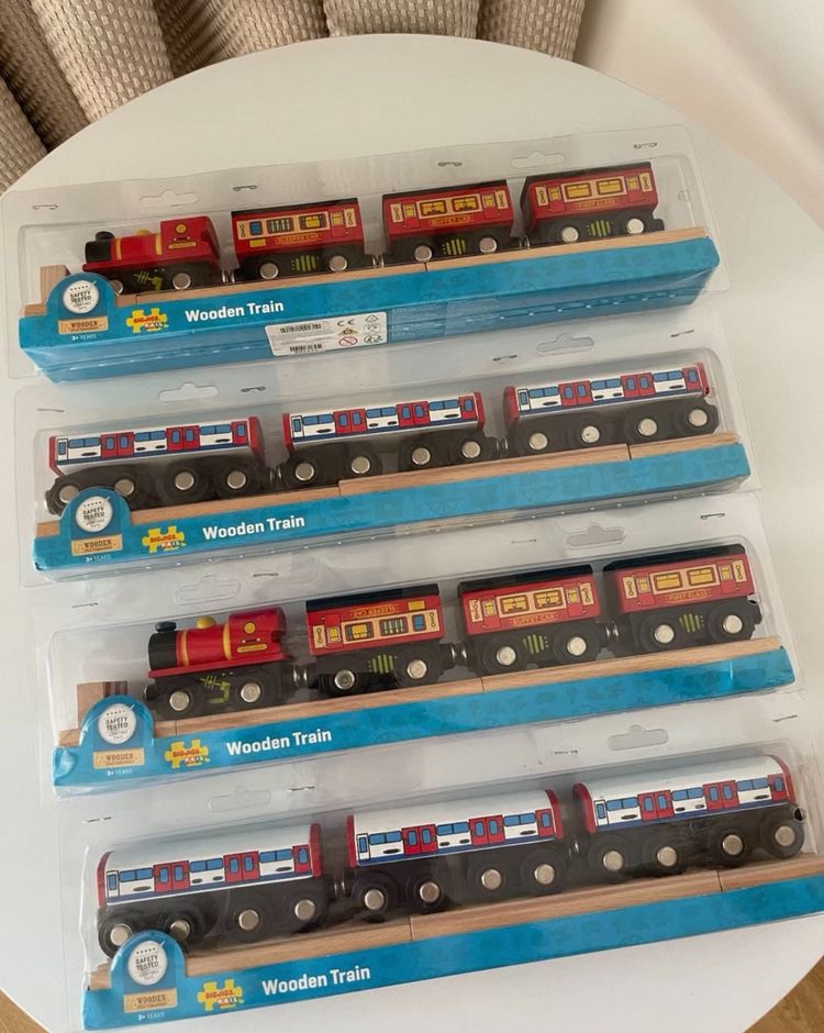 Set Wooden Train Set product image