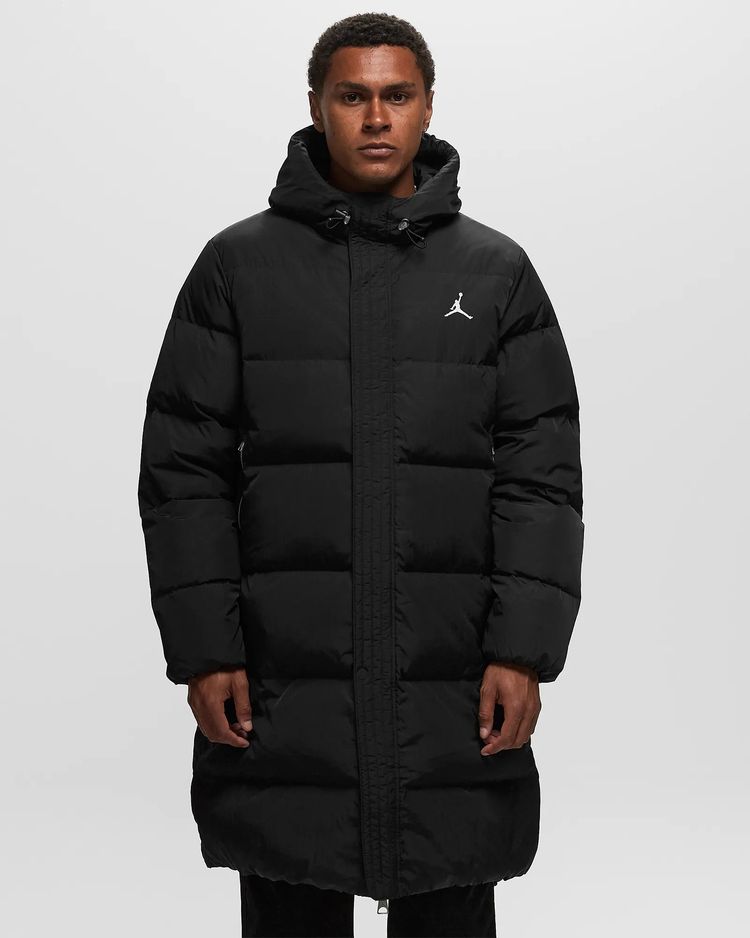 Jordan Essentials Down Parka Mens Black