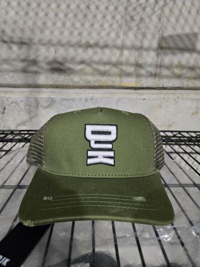 B129 DJK Green/White Ninja Outline Logo Brand New