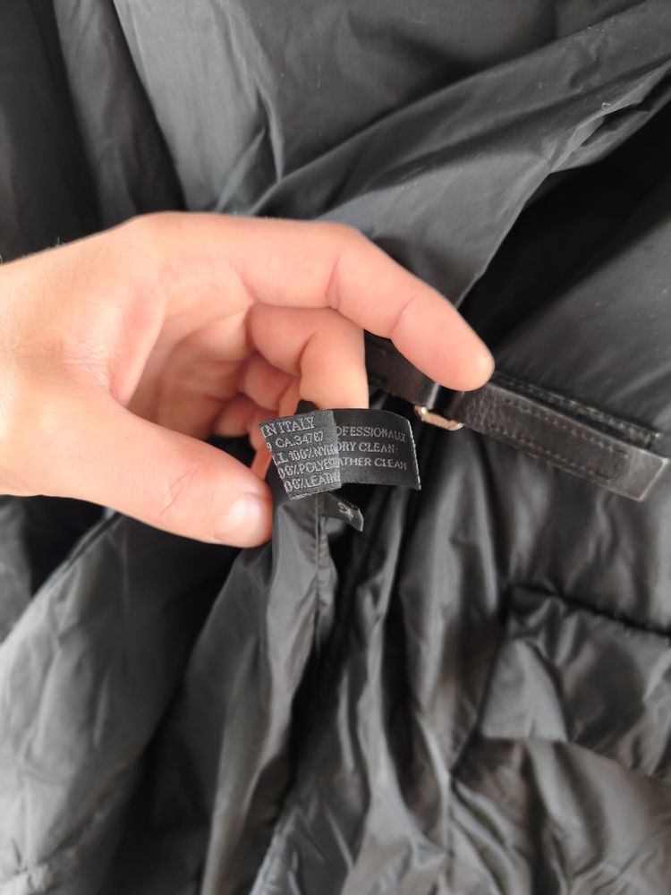 Prada Black Hooded Coat image 5