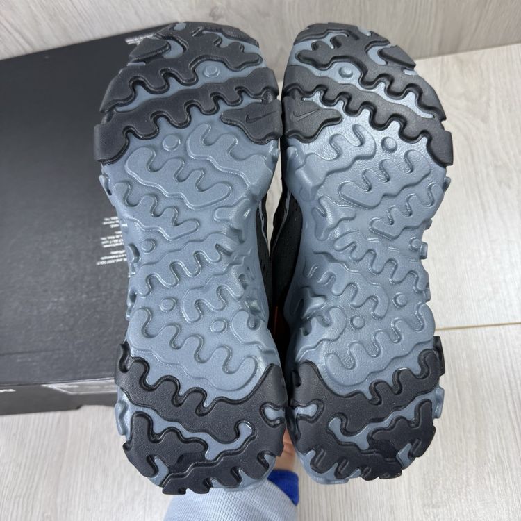 Immagine di Nike React Vision Size UK 5.5 Black Grey Safety Orange Trainers HJ8997-001 5