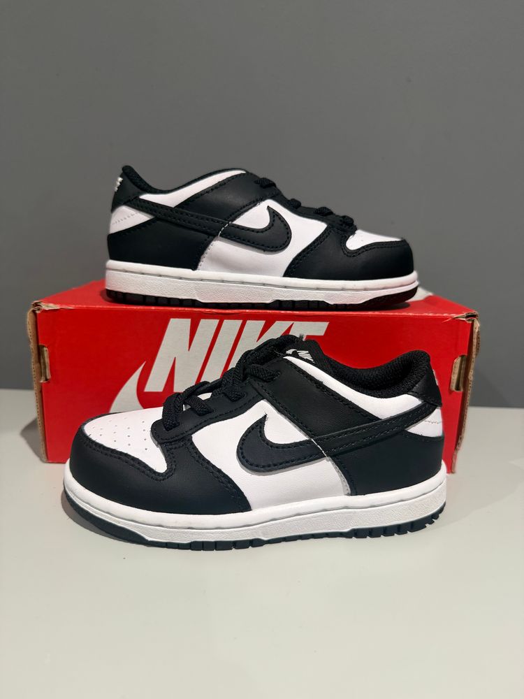 Nike Dunk Low Retro White Black Panda (TD) – UK 8.5 (No Box) image 1
