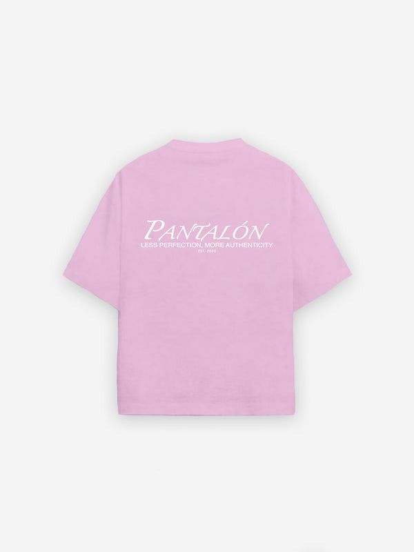 Pantalón Less Perfection More Authencity Stone Washed T-Shirt Pink
