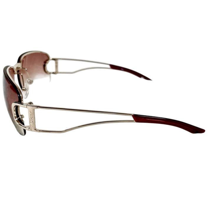 Christian Dior Gold Rose Red Tinted Sunglasses 3YGKW 2