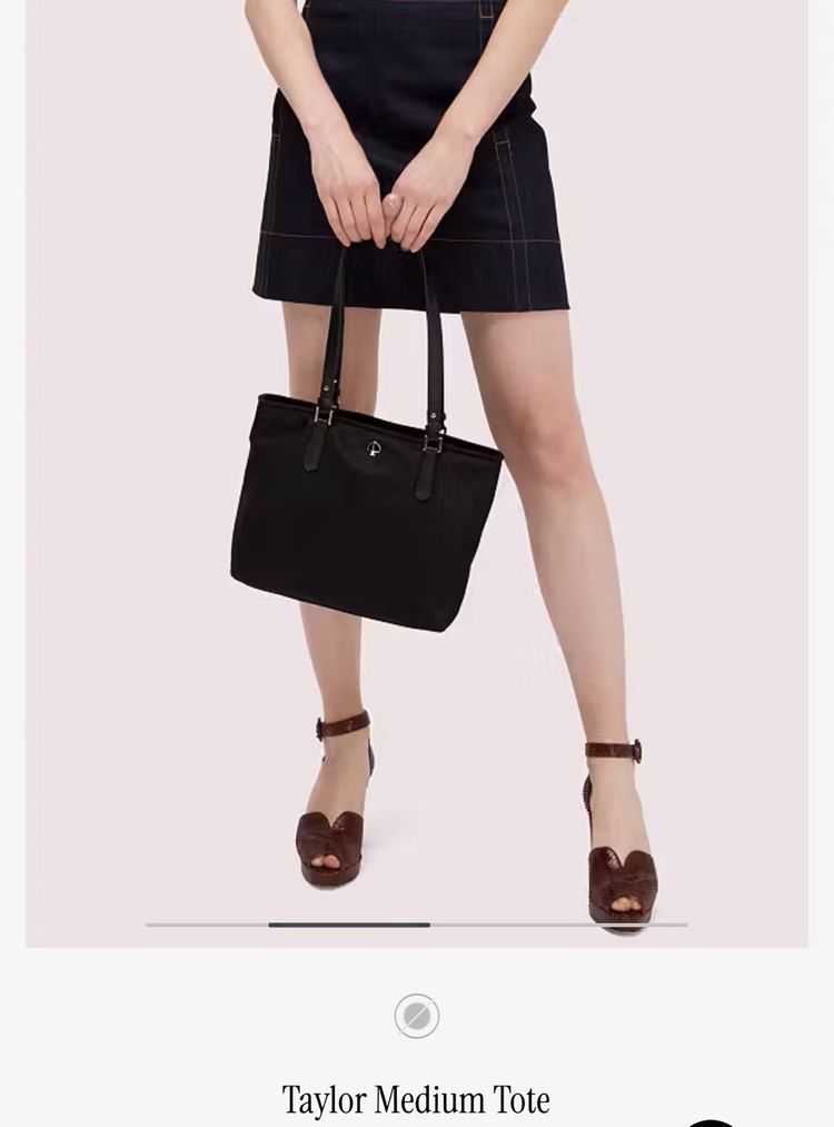 Kate Spade New York Taylor Medium Black Tote Bag New £160 image 1