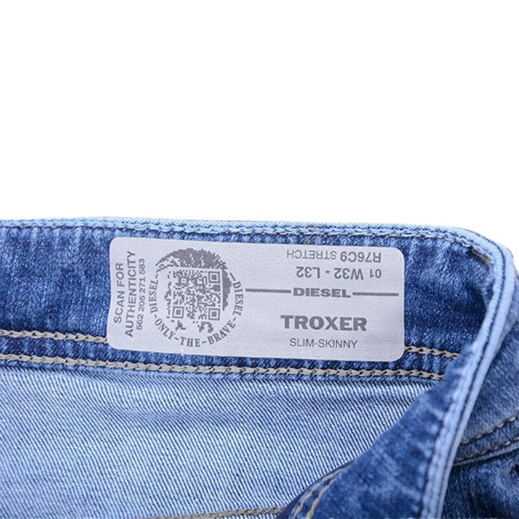 DIESEL TOXER R76C9 Mens Denim Jeans Distressed Slim Fit Skinny Casual Blue Jeans 11