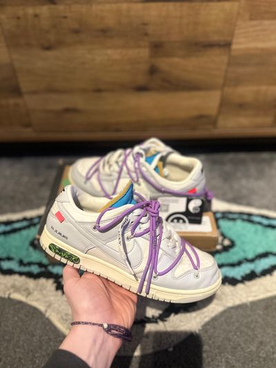 Nike Dunk Off-White “Lot 47” U.K. 7.5